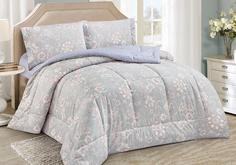 Комплект постельного белья Cleo с одеялом сатин NBO-013 Размер Евро