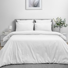 Комплект постельного белья Волшебная Ночь Евро 220х240 Warm white, хлопок 100%