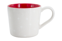 Кружка Home & Style HS9-2056-R Frost, красная, 0,45 л