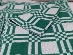 Одеяло байковое Текстиль из Иваново 170х200 зелёное