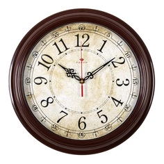 Настенные часы Рубин Часы круглые Классика ретро, 35 см х 4,5 см
