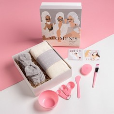 Набор подарочный Этель Girls полотенце и аксс (7 предм) Bazar