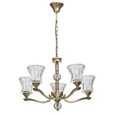 Подвесная люстра MW-Light Аманда 481013805 Бронза
