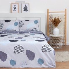 Комплект постельного белья LoveLife. 2 спальное, Белый, 200 х 225, Хлопок, Сатин