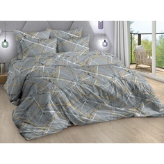 Постельное белье Lovely textile Евро, бязь, 120 г/м2, наволочки 50x70 см, 2 шт, Ребус