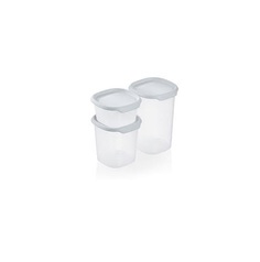 Набор контейнеров Tupperware One Touch Frech 370мл/810/1,25л для сыпучих продуктов