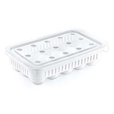 Контейнер для яиц Hobby life 15 секций 7x17,3x27,6 см белый