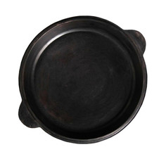 Крышка-сковорода чугунная на казан 10л (диаметр 360мм) No Brand