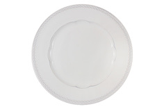 Тарелка обеденная Matceramica Augusta белая 27 см MC-F566200005D0053