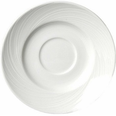 Блюдце «Спайро», 15,5 см., белый, фарфор, 9032 C985, Steelite