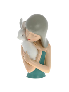 Фигурка Девочка с кроликом ALAT Home 751899