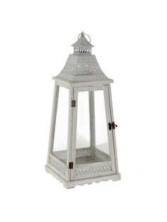 Подсвечник декоративный Фонарь дерево 31х31х81 см, ALAT Home, 757436