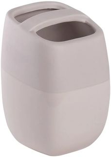 Стакан для зубных щеток Wess Brillar Beige с разделителем