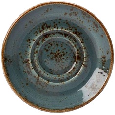 Блюдце «Крафт», 16,5 см., синий, фарфор, 11300225, Steelite