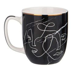 Кружка для напитков Lefard Modern Lines 350 мл черная