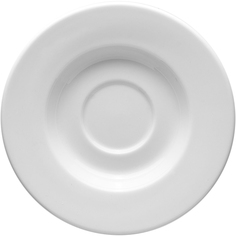 Блюдце Монако Вайт 16 см., белый, фарфор, 9001 C168, Steelite