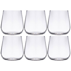Набор стаканов для воды и виски стекло 6 шт Crystalite Bohemia Amundsen Ardea 669-227