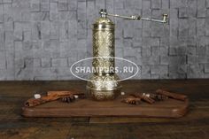 Кофемолка Ручная золото Shampurs