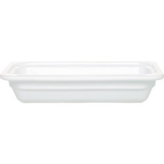 Гастроемкость керамическая Emile Henry GN 1/1-65, серия Gastron, цвет белый