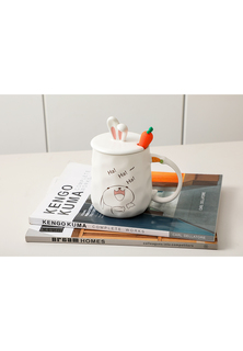 Кружка с крышкой и ложкой H716 Kari Home