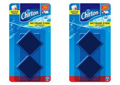 Чистящий кубик для унитаза Chirton Морской Прибой 2х50г 2 шт.