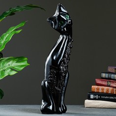 Копилка "Кошка" черная, 49см Bazar