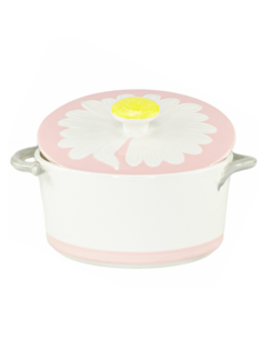 Кастрюля с крышкой Flore white Lenardi 3,5 л 133-192