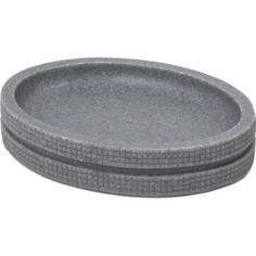 Мыльница Nero полирезина цвет серый Fixsen