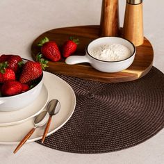 Салфетка под приборы, 38 см, полипропилен/ПЭТ, круглая, коричневая, Circle Kuchenland