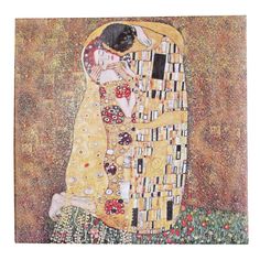 Салфетки бумажные Kuchenland Климт, Поцелуй, Art поцелуй, 33 см х 20 шт