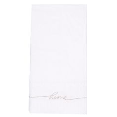 Салфетки бумажные Kuchenland Home Scroll прямоугольные, белые, 33 см х 20 шт