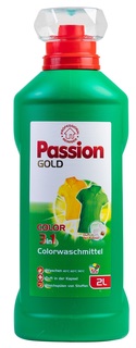 Гель для стирки Passion Gold Color 3 в 1 для цветного белья 2000 мл (55 стирок)