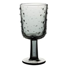 Бокал-кубок для вина, 290 мл, стекло, серый, Starry color Kuchenland