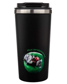 Термокружка Palermo СберКот NEW Чилит 500 ml черный