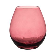 Стакан для виски, 450 мл, стекло, бордовый, Кракелюр, Ice color Kuchenland