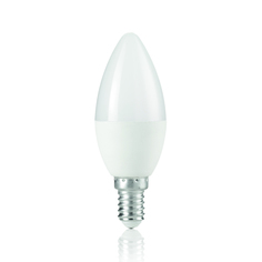 Лампа светодиодная ideal lux Oliva С37 Свеча 6Вт 520Лм 3000К CRI80 Е14 230В 151748