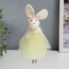 Сувенир "Заюшка в бальном платье" МИКС 6х21,5 см No Brand