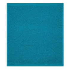 Полотенце салфетка махровое кухонное Сине-зеленый 30х30 6 шт. Баракат текс