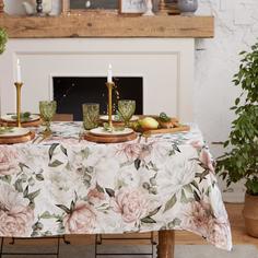 Скатерть "Этель" Пионы 149х180см, 100% хл, саржа 190 г/м2