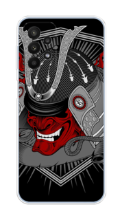 Чехол на Samsung Galaxy A23 "Красная маска самурая" Case Place