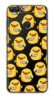 Чехол на Huawei P Smart "Утка с ножом" Case Place