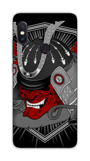 Чехол на Xiaomi Redmi Note 5/Note 5 Pro "Красная маска самурая" Case Place