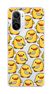 Чехол на Xiaomi Redmi K40 "Утка с ножом" Case Place