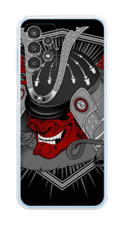 Чехол на Samsung Galaxy A13 4G "Красная маска самурая" Case Place