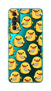 Чехол на Huawei P Smart 2021 "Утка с ножом" Case Place