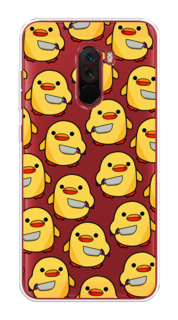 Чехол на Xiaomi Pocophone F1 "Утка с ножом" Case Place