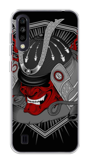 Чехол на ZTE Blade A7 (2020) "Красная маска самурая" Case Place