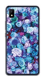 Чехол на ZTE Blade L210 "Цветочный ковер" Case Place