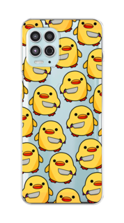 Чехол на Motorola Moto G100 "Утка с ножом" Case Place