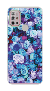 Чехол на Lenovo K13 Note/Motorola Moto G10/G20/G30 "Цветочный ковер" Case Place